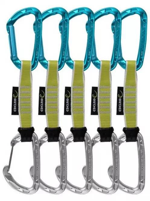 Edelrid Pure Slim Wire Set 12 CM karabiner zöld színben 2