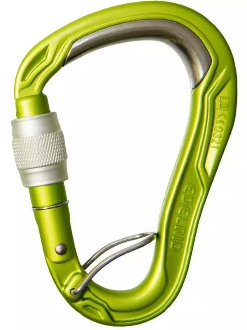 Edelrid HMS Bulletproof Screw FG karabiner zöld színben 2