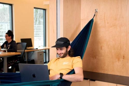 Eno Hammock Hanging Kit biztosító eszköz szürke színben 5