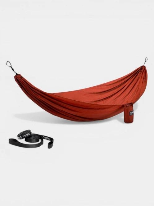 Eno TravelNest Hammock + Straps Combo függőágy piros színben 2