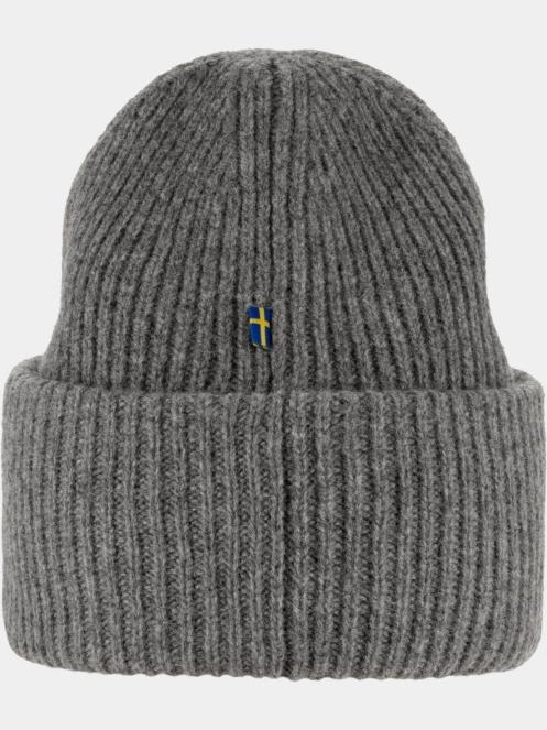 Fjallraven Fjällräven Heavy Beanie kötött sapka szürke színben 3
