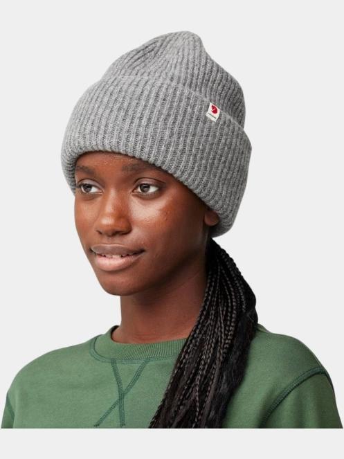 Fjallraven Fjällräven Heavy Beanie kötött sapka szürke színben 5