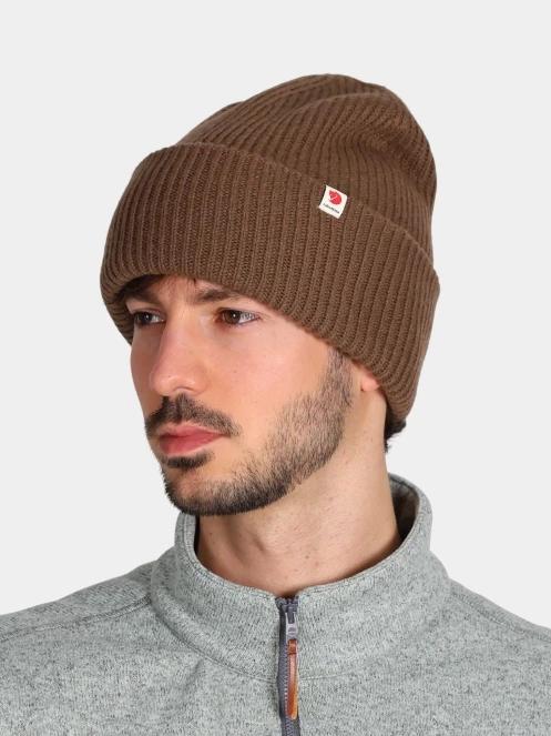 Fjallraven Fjällräven Heavy Beanie kötött sapka világoskék színben 5