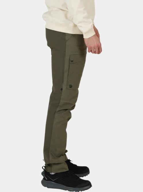 Fjallraven Abisko Hybrid Trail Trs M férfi túranadrág oliva színben 5