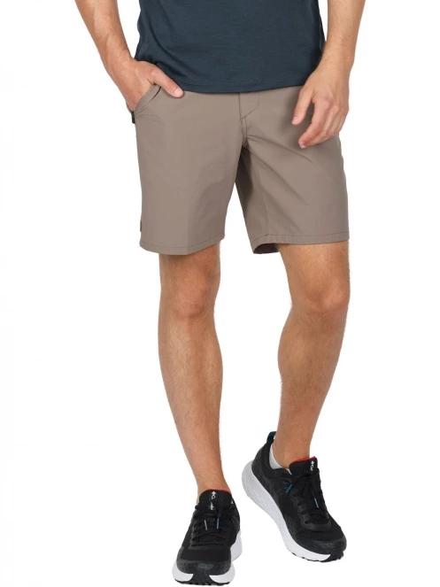 Fjallraven Abisko Trail Stretch Shorts M férfi túra rövidnadrág barna színben 2