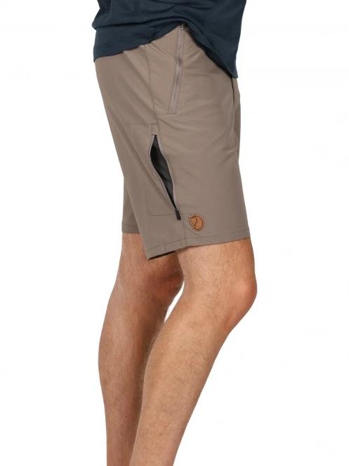 Fjallraven Abisko Trail Stretch Shorts M férfi túra rövidnadrág barna színben 7