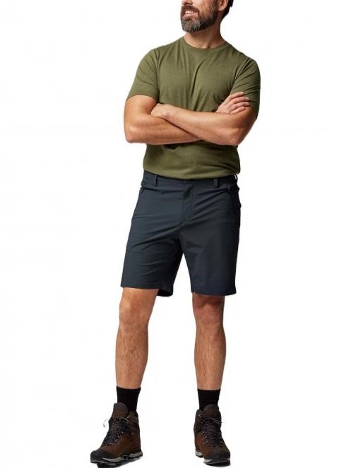 Fjallraven Abisko Trail Stretch Shorts M férfi túra rövidnadrág sötétkék színben 5