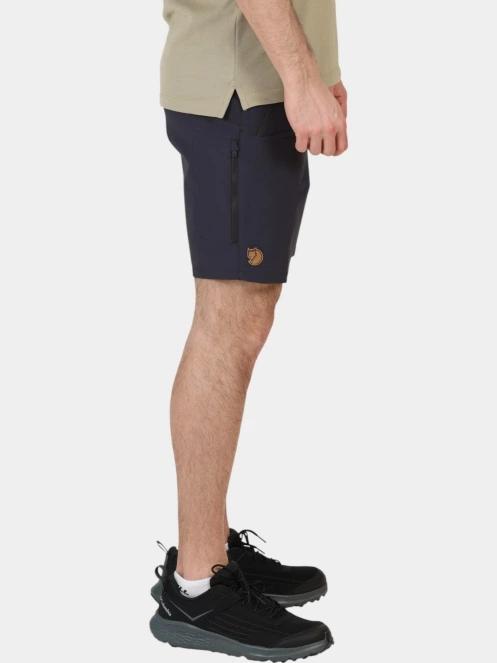 Fjallraven Abisko Trail Stretch Shorts M férfi túra rövidnadrág szürke színben 5