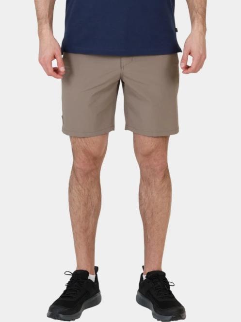 Fjallraven Abisko Trail Stretch Shorts M férfi túra rövidnadrág barna színben 2