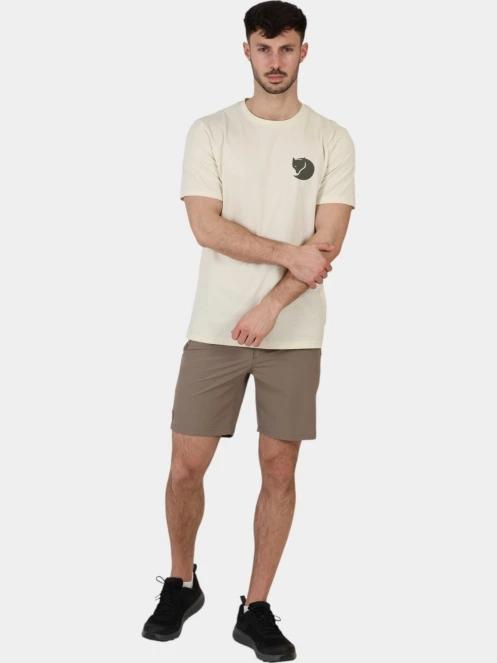Fjallraven Walk With Nature T-shirt M férfi rövid ujjú póló fehér színben 6