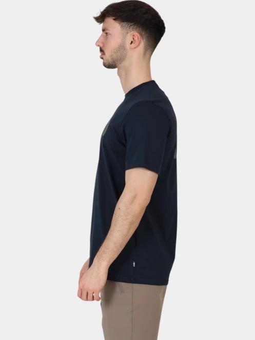 Fjallraven Walk With Nature T-shirt M férfi rövid ujjú póló sötétkék színben 3