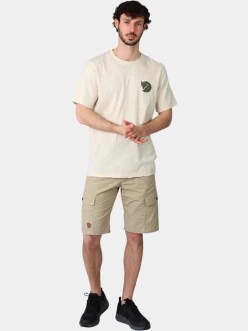 Fjallraven Walk With Nature T-shirt M férfi rövid ujjú póló fehér színben 5