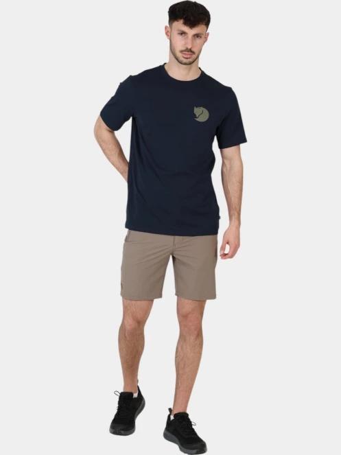 Fjallraven Walk With Nature T-shirt M férfi rövid ujjú póló sötétkék színben 6