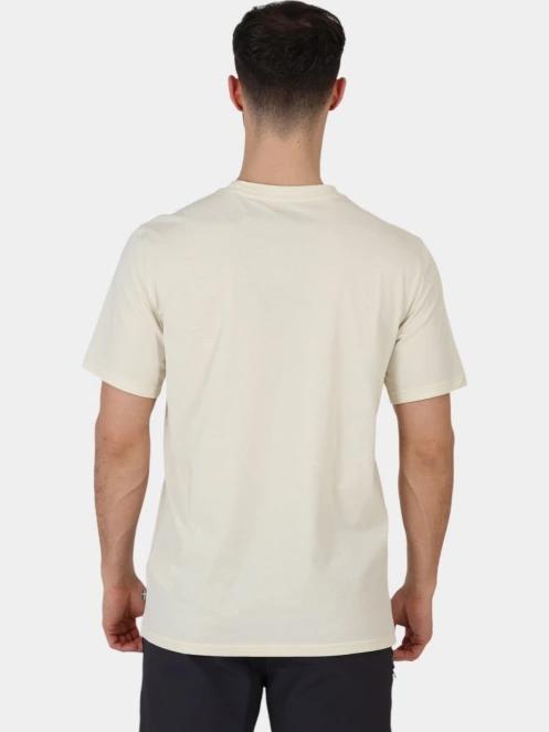 Fjallraven Lush Logo T-shirt M férfi rövid ujjú póló fehér színben 4