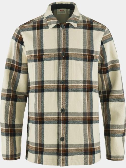 Fjallraven Singi Flannel Overshirt M férfi hosszú ujjú ing homok színben 8