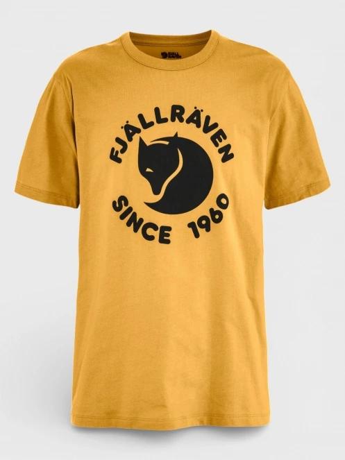 Fjallraven Fjällräven Relaxed T-Shirt M férfi rövid ujjú sport póló narancssárga színben 2