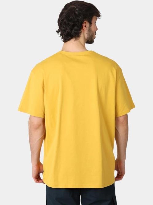 Fjallraven Fjällräven Relaxed T-Shirt M férfi rövid ujjú sport póló narancssárga színben 4