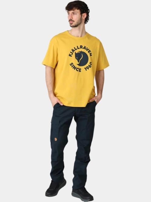 Fjallraven Fjällräven Relaxed T-Shirt M férfi rövid ujjú sport póló narancssárga színben 5
