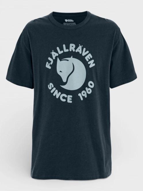 Fjallraven Fjällräven Relaxed T-Shirt M férfi rövid ujjú sport póló sötétkék színben 5