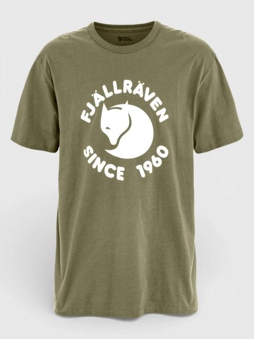 Fjallraven Fjällräven Relaxed T-Shirt M férfi rövid ujjú sport póló oliva színben 2