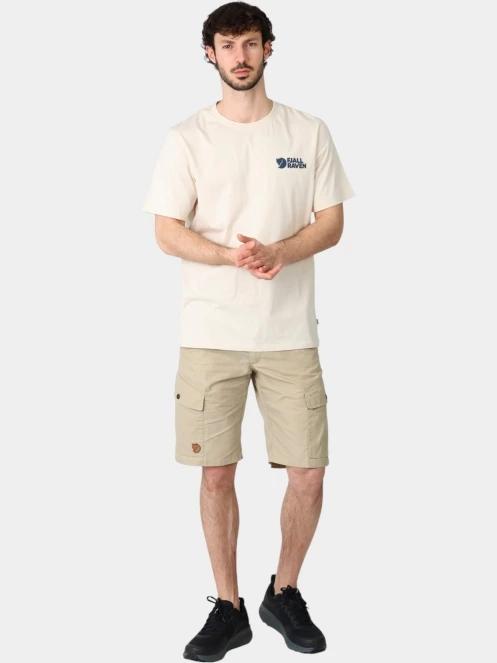 Fjallraven Swedish Forest T-Shirt M férfi rövid ujjú sport póló fehér színben 5