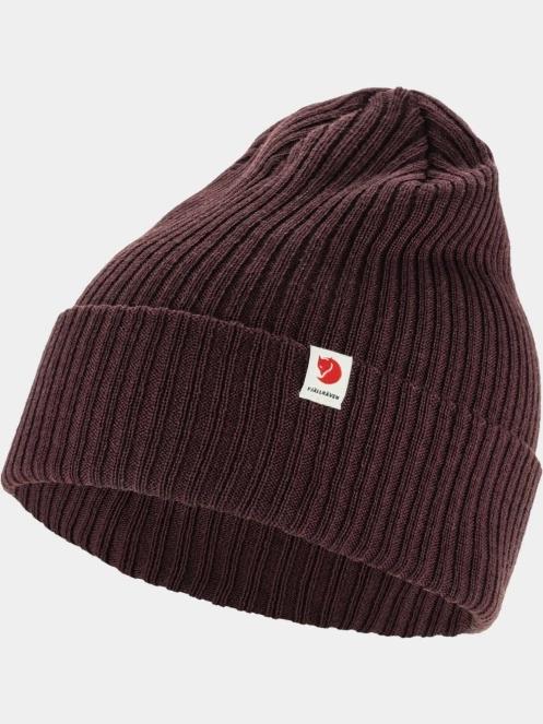 Fjallraven Fjällräven Rib Hat kötött sapka bordó színben 2