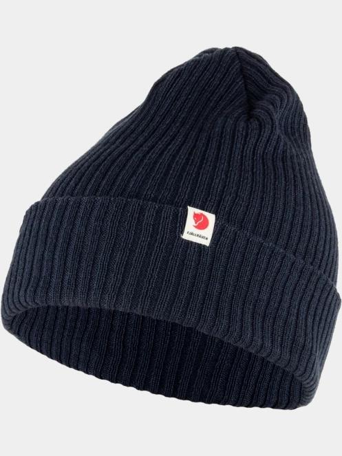 Fjallraven Fjällräven Rib Hat kötött sapka sötétkék színben 2