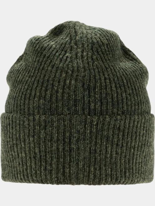 Fjallraven Bergtagen Forever Wool Beanie kötött sapka zöld színben 3