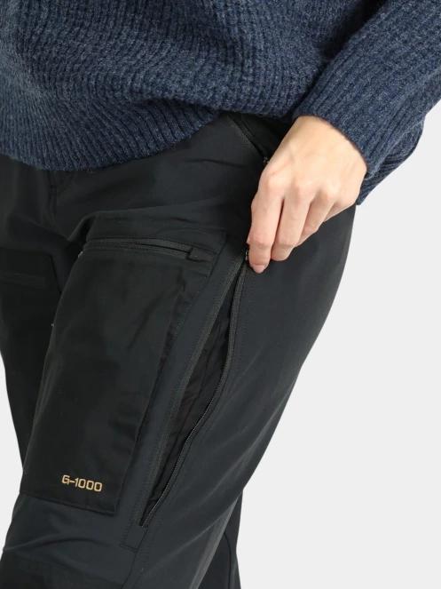 Fjallraven Keb Agile Trousers W női túranadrág fekete színben 7