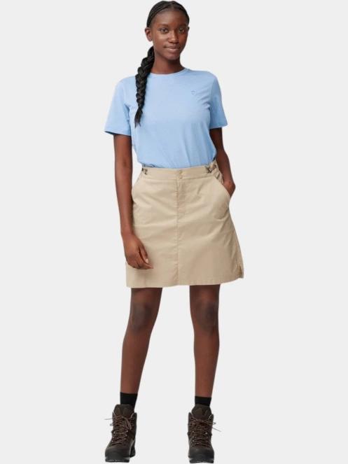 Fjallraven Abisko Hike Skort W női skort homok színben 2