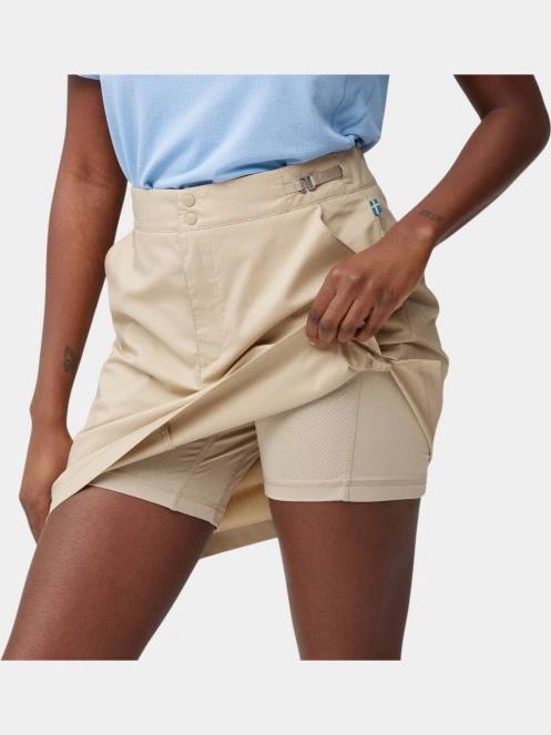 Fjallraven Abisko Hike Skort W női skort homok színben 6