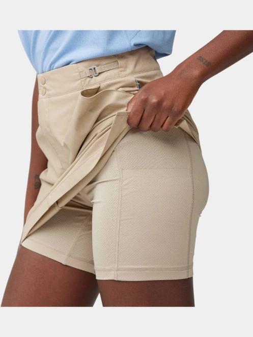 Fjallraven Abisko Hike Skort W női skort homok színben 7