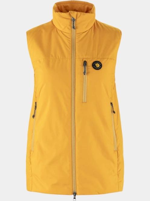 Fjallraven Bergtagen 60 Insulation vest W női mellény sárga színben 2