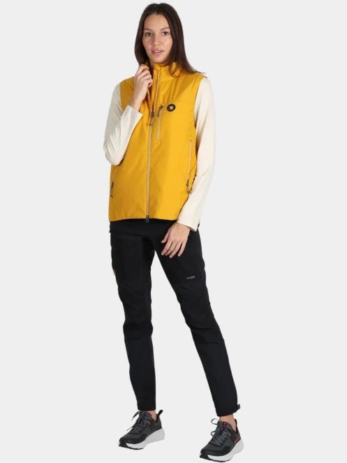 Fjallraven Bergtagen 60 Insulation vest W női mellény sárga színben 5
