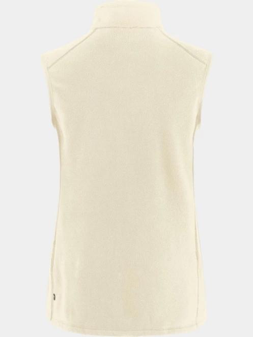Fjallraven Övik Lite Fleece Vest W női mellény fehér színben 7