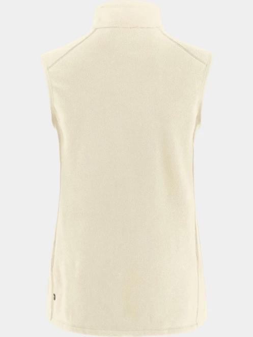 Fjallraven Övik Lite Fleece Vest W női mellény homok színben 3