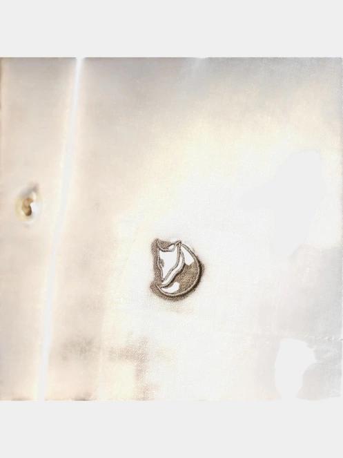 Fjallraven Övik Hemp Shirt LS W női hosszú ujjú ing barna színben 5