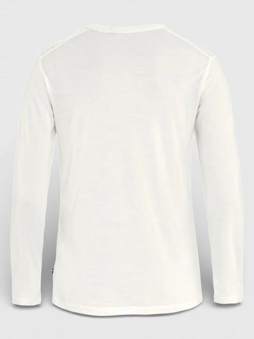 Fjallraven High Coast LS W női hosszú ujjú sport póló fehér színben 3