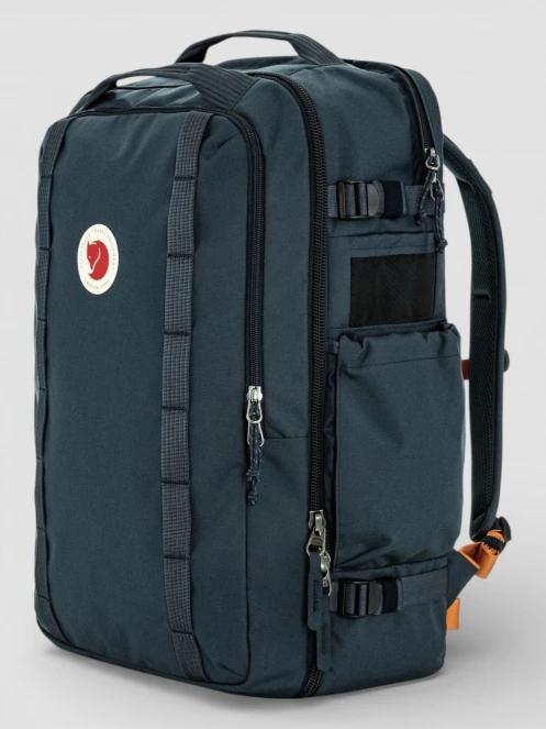 Fjallraven Färden Carry-On Pack utazó hátizsák sötétkék színben 4