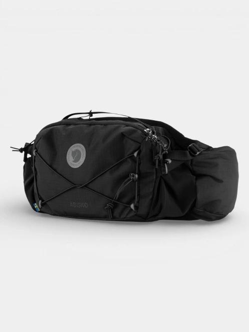Fjallraven Abisko Hip Pack 6 övtáska fekete színben 5