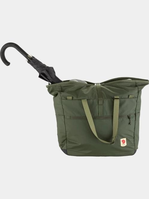 Fjallraven High Coast Tote 30 oldaltáska zöld színben 4