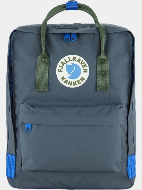 Fjallraven Kanken Koncept hátizsák kék színben 2