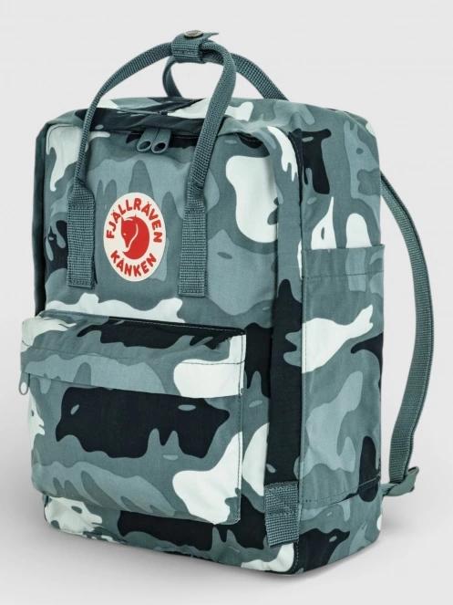 Fjallraven Kanken Graphics hátizsák kék színben 4