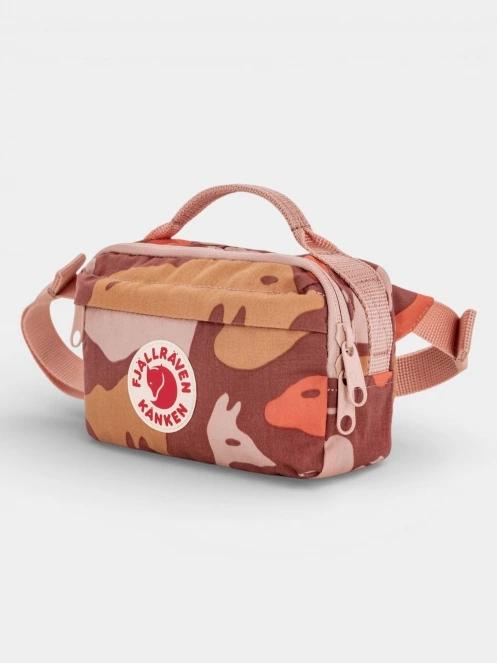 Fjallraven Kanken Graphics Hip Pack övtáska narancssárga színben 4