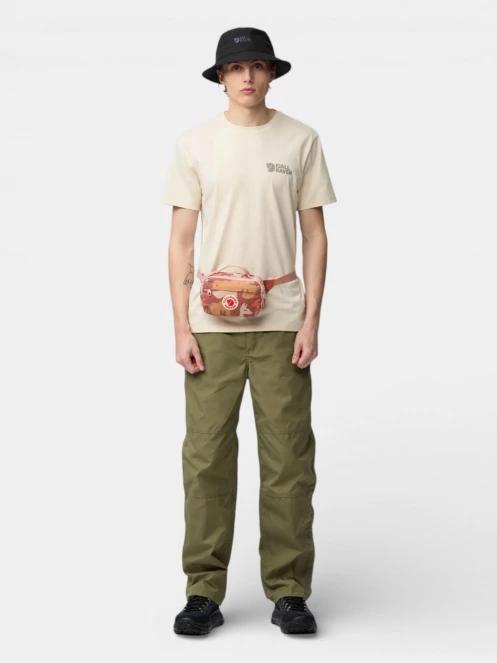 Fjallraven Kanken Graphics Hip Pack övtáska narancssárga színben 5