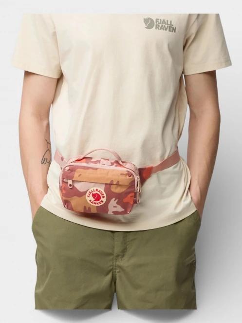 Fjallraven Kanken Graphics Hip Pack övtáska narancssárga színben 6