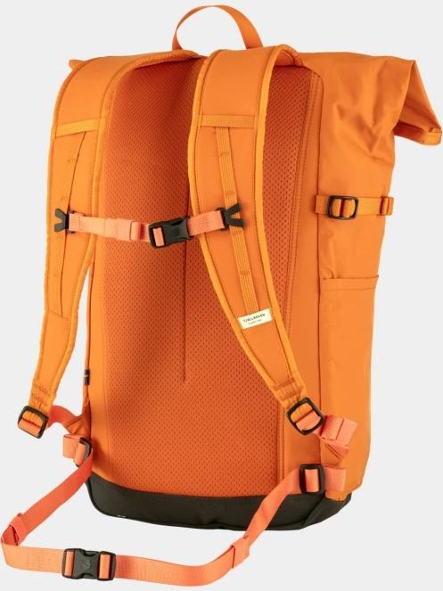 Fjallraven High Coast Foldsack 24 hátizsák narancssárga színben 4