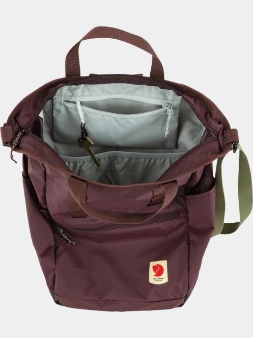 Fjallraven High Coast Totepack táska bordó színben 5