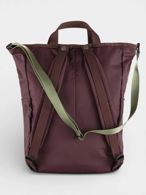 Fjallraven High Coast Totepack hátizsák bordó színben 3