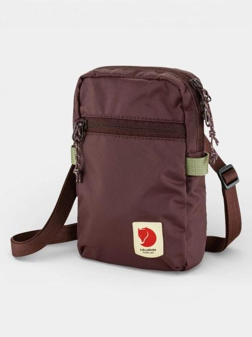 Fjallraven High Coast Pocket oldaltáska lila színben 5
